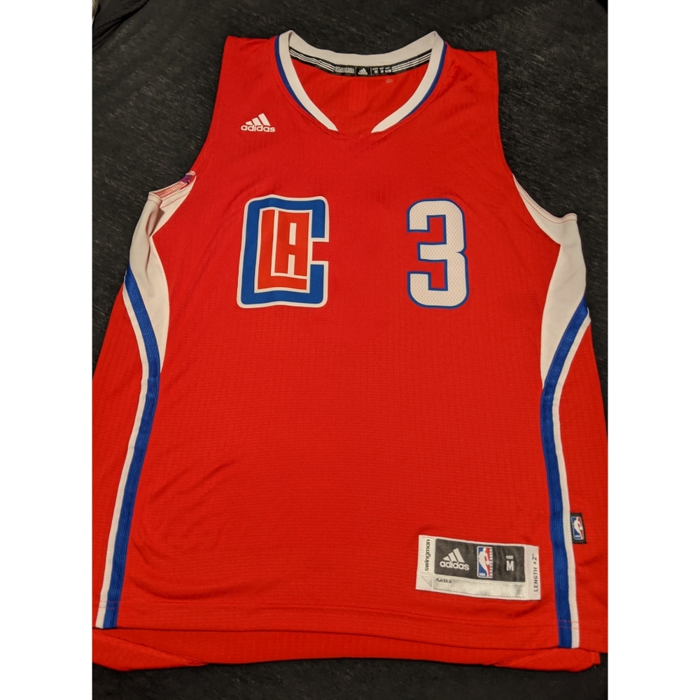 LA Clippers Chris Paul Red NBA Adidas #3 Jersey